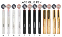 Stylo à colle pour perruque, 1 pièce, outil adhésif à dentelle de fixation forte, résistant, imperméable, facile à appliquer, vente en gros
