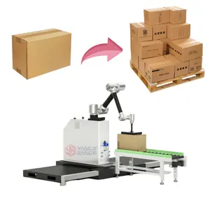 YB-MD16 Automatic Carton Industrial Palletizer Robot Stacking Machine For Robotic Application Of Packing Bags And Cartons Boxes