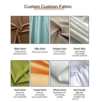 Housses de coussin carrées de luxe pour Noël, 100 % polyester, non toxiques, personnalisables pour la maison et l'hôtel