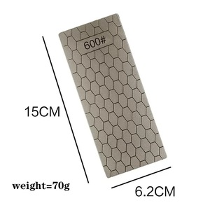 Disco de Pulir de Diamante con Superficie de Panal de Abeja, Grano Completo, <span class=keywords><strong>400</strong></span> 600 1000 1200, Disco de Pulir Grueso y Fino, Almohadilla Antideslizante Eva - Product Image 6
