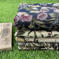 Tissu d'ameublement en tapisserie florale pour couverture de canapé ou housse de canapé personnalisé "tissu jacquard pour vêtements"