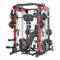Machine de musculation complète en acier pour salle de sport, station multifonctionnelle pour la musculation du torse et des bras