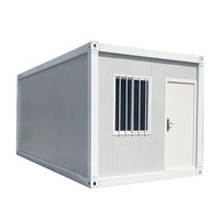 Maison conteneur maritime multifonctionnelle personnalisable pour bureau moderne, salle de bain, 20 pieds, 40 pieds, maison préfabriquée modulaire portable