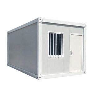 Casa Contenedor Modular Prefabricada Portátil Personalizable de 20 y 40 pies para Oficina Moderna, Baño y Uso Múltiple - Product Image 1