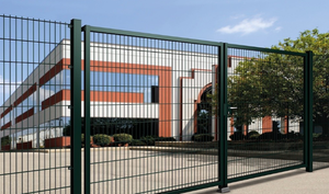 RAL 7016 분말 코팅 더블 와이어 울타리 용접 와이어 메쉬 펜싱 656 / 868 2D 와이어 메쉬 울타리 - Product Image 4