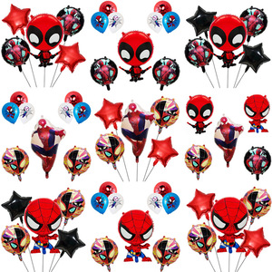 Thiết Kế Mới Siêu Nghèo Spider Người Đàn Ông Bạn Bè Nhôm Phim Bóng Bộ Phim Hoạt Hình Nhân Vật Globos Bộ Cho Sinh Nhật Đảng Trang Trí Nội Thất - Product Image 1