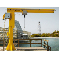 Grue à flèche montée électrique 3t 2t 1t, prix d'usine, vente en gros