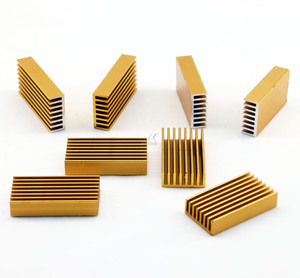 Tùy chỉnh nhôm vây thiết kế Cooler Mini SSR qb288 <span class=keywords><strong>Intel</strong></span> vây nhôm ép đùn heatsinks 2U máy chủ Peltier tùy chỉnh tản nhiệt - Product Image 2