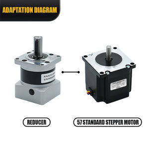 Riduttore Planetario HLTNC Rapporto 4 5 10 FLF57 per Motore Passo-Passo Nema 23 - Product Image 4