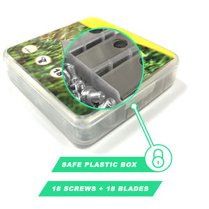 Utilisation d'emballage de couteau de revêtement en titane pour la lame de couteau de <span class=keywords><strong>tondeuse</strong></span> à gazon Robot <span class=keywords><strong>Honda</strong></span> Miimo - Product Image 2