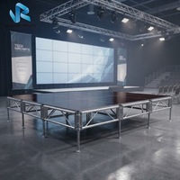 Scène d'assemblage en aluminium, plateforme de scène, scène de mariage, petite scène de concert – Fournisseur direct usine