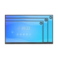 Riotouch-Monitor de pantalla táctil 4K UHD, tablero blanco inteligente, Panel plano interactivo para oficina, educación, infrarrojos, 65, 75, 86, 100 pulgadas