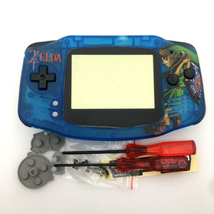 Nueva Carcasa Completa Transparente Azul Luminosa de Zelda: The Legend of Zelda para Game Boy Advance GBA, Repuestos - Product Image 1