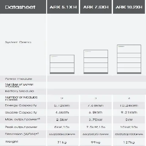 Celdas Solares Fotovoltaicas Técnicas de Alta Calidad Finesse Grades, Stock en la UE, Batería de Iones de Litio Growatt ARK-2.5H-A2 LifePO4 - Product Image 3