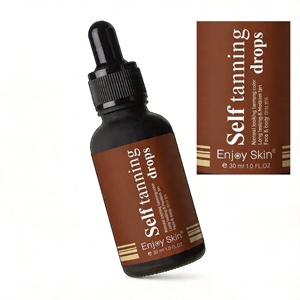 Huile bronzante végétalienne à marque privée aux peptides et ingrédients naturels, accélérateur de bronzage longue durée pour solarium et bronzage en extérieur - Product Image 1