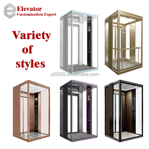 Ascensor Panorámico <span class=keywords><strong>de</strong></span> 5 Pisos con Cabina <span class=keywords><strong>de</strong></span> Vidrio Transparente, <span class=keywords><strong>de</strong></span> Acero Inoxidable, Directo <span class=keywords><strong>de</strong></span> Fábrica - Product Image 2