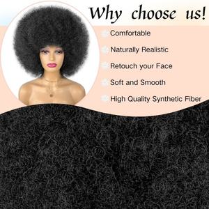 Vente en gros de la nouvelle <span class=keywords><strong>coiffure</strong></span> explosive pour femmes avec des perruques en <span class=keywords><strong>cheveux</strong></span> bouclés <span class=keywords><strong>courts</strong></span> moelleux se vendant bien en Afrique, en Europe et en Amérique - Product Image 5