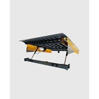 TM PEDANE Rampa Electrohidráulica de Acero Galvanizado con Borde Curvo BAG-P250B.6T 6000-9000kg Plataforma Prefabricada para Foso Económica