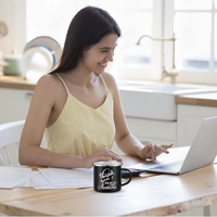 Mug à café émaillé de marque privée 12 oz en gros, écologique, réutilisable, avec couvercle, couleur et logo personnalisables, isotherme