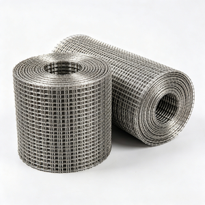 Plain Weave Hardware Cloth Galvanized Welded Steel <b>Wire</b> <b>Mesh</b> Roll 1/4inchx24inchx50ft - Product Image 2