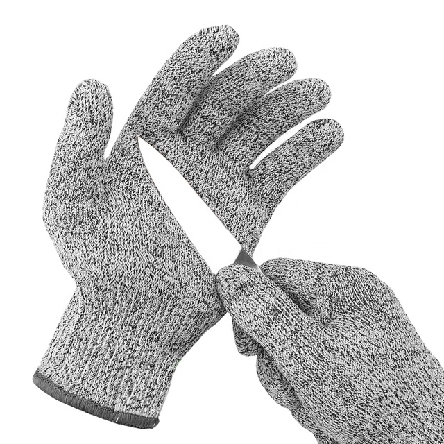 2026 High Performance ANSI/ISEA Cut Level 8 EN388 5 Puncture-Resistant Impact-Resistant HPPE PU Coated Palm Dipped Safety Gloves
