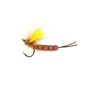 15,6mm amarillo marrón espuma escarabajos mosca barquero tolva pesca con mosca moscas secas espuma flotante Señuelos <span class=keywords><strong>de</strong></span> Pesca trucha lubina Pearch - Product Image 4