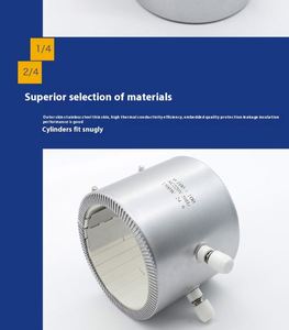 ฮีตเตอร์เซรามิกแบบแถบ ราคาประหยัด ทนความร้อนสูง ผลิตจากสแตนเลส 304 - Product Image 4