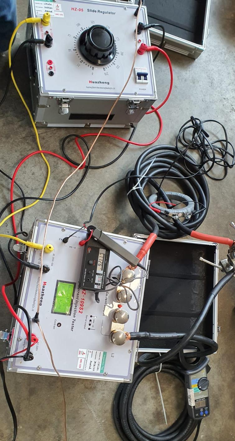 Huazhng Điện ISO9001 Tiêu Chuẩn 2000A Kỹ Thuật Số Chính Hiện Tại Tiêm Thử Nghiệm Thiết Lập