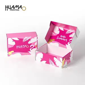 Cajas de papel de embalaje con forma de cubo para impresión de póster personalizado, pegatinas Kawaii, envoltura de Pvc, bolsa de papel Kraft de 25Kg, caja de cartón