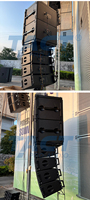 Système de sonorisation avec enceintes line array actives et passives de 10 pouces, enceintes line array RCF pour les performances sur scène