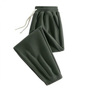 Pantalon de survêtement polaire pour homme – Chaud et décontracté pour l'hiver – Jogger sportif – Vêtements de sport personnalisables – Vente en gros - Product Image 1