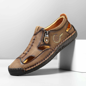 F6611 <span class=keywords><strong>Sandali</strong></span> Estivi da <span class=keywords><strong>Uomo</strong></span> Fatti a Mano, Nuovo Stile, Taglie Grandi, Prezzo di Fabbrica - Product Image 4