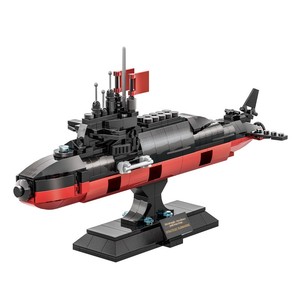 Blocs de construction éducatifs en plastique ABS, petites particules, compatibles avec les sous-marins nucléaires stratégiques de la Seconde Guerre mondiale - Product Image 1