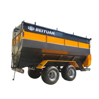 Système de pompe à vis sans fin hydraulique pliable pour wagon de chargement de céréales professionnel, haute capacité de charge, haute productivité, garantie 1 an