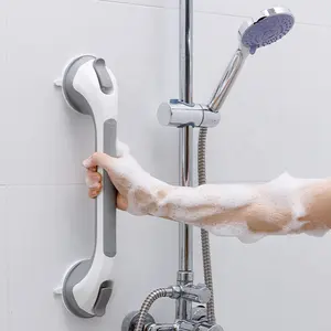 Top Rated Suction Grab Bar Anti-slipping Hand Handle Grip Safety Suction Cup Grab Rail For Bathroom