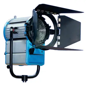 Arri Lampu Sorot Teater Led 1200 W, Kit Hmi Led Tungsten Fresnel Cahaya Sorot 1200 Watt