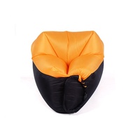 Canapé gonflable moderne pliable et extensible en polyester 210T imperméable, lit d'appoint, capacité 100 kg, pour l'extérieur et la randonnée