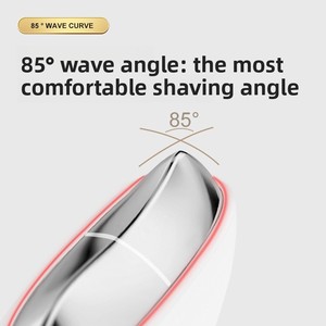 85 °   Wellendesign Gesichts- und Nackenmassagegerät: Mikrostrom, Wärme- und Kühlfunktionen, 3 Geschwindigkeiten für Alle Hauttypen - Product Image 4