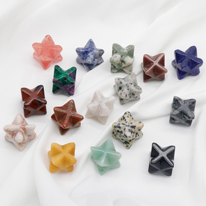 Jaspe Kambaba 3cm de diamètre Étoile Merkaba Guérison Géométrie Sacrée <span class=keywords><strong>Pierre</strong></span> <span class=keywords><strong>Chakra</strong></span> 30mm <span class=keywords><strong>Pierre</strong></span> précieuse sculptée avec gravure Artisanat - Product Image 2