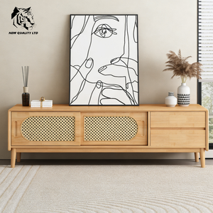 Mueble para TV de madera, aparador para TV, nuevo diseño moderno para sala de estar, suministro de fábrica, excelente precio, personalizable, gran stock, envío inmediato. - Product Image 3