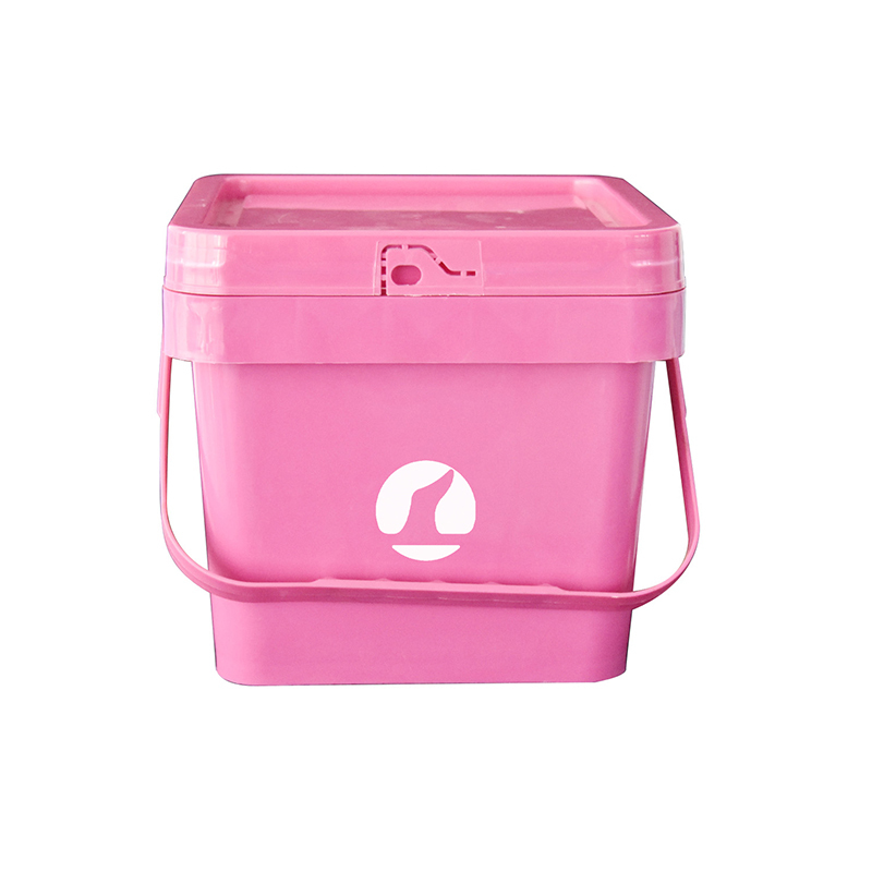 Food Grade Pink Plastic Ice Bucket