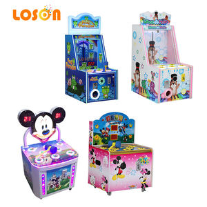 Machine de jeu d'arcade à monnayeur pour enfants, jeu de frappe de souris et de grenouilles à marteau d'intérieur - Product Image 2