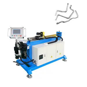 Manual automático 8 "CNC 3D tubo dobladora de tubos máquina dobladora para fábrica de oleoductos de gasolina