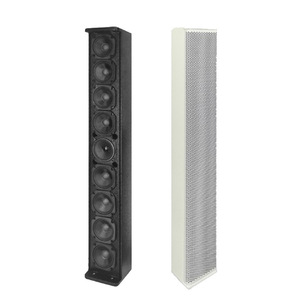 Système audio pour salle de conférence et salle de réunion, enceinte colonne linéaire 3 pouces x 9 unités, 240W stéréo, pour intérieur - Product Image 1