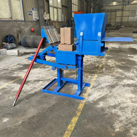 Machine manuelle diesel pour la fabrication de briques en terre cuite et de pavés autobloquants