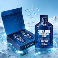 Sachet de créatine liquide à portion individuelle - Absorption rapide, créatine pré-entraînement pour la musculation et l'entraînement