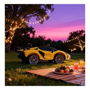 Electric Children Ride-On Car 2-4 Years Battery <b>Extended</b> Foot Platform Plastic Construction MP3 Music Player Durable Safe Design - Product Image 2