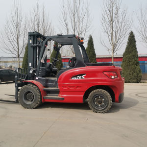 חסכוני <span class=keywords><strong>7</strong></span> טון אנרגיה חדשה, מתאים לטיפול במחסן, מלגזה חשמלי קטן למכירה במחיר נמוך - Product Image 5