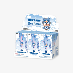 Auténtico POP MART CRYBABY X Care Bearss Mini Light Blind Box Set Completo 9 Piezas Lindo Colgante Llavero Regalo Coleccionable - Product Image 1