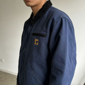 Vestes de travail pour hommes Maden Men Detroit Retro Heavyweight Canvas Michagan Cotton Workwear Lapel Hunting Outdoor avec LOGO - Product Image 3